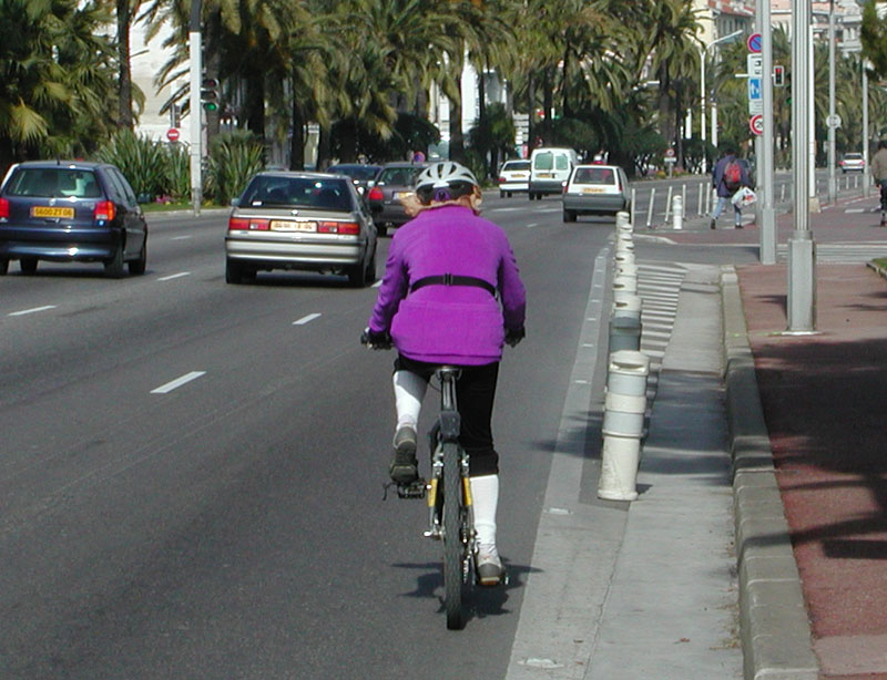 piste cyclable nice