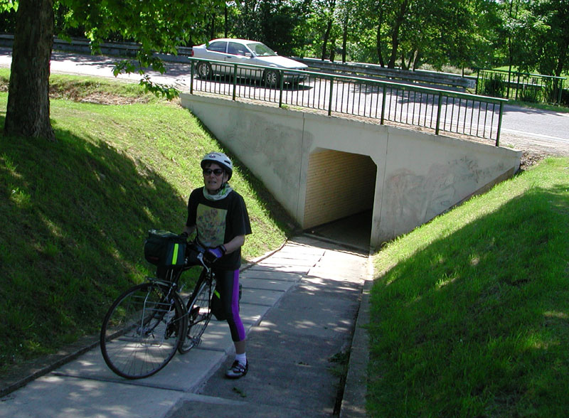 piste cyclable le chesnay